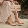 Pantofi eleganti dama 1325 croco bej lifestyle