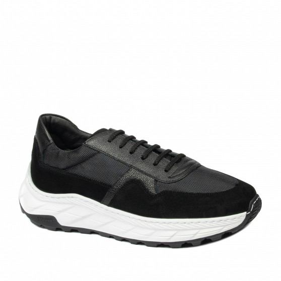 Pantofi casual/sport barbati 986 negru combinat Pantofi casual/sport barbati 986 negru combinat