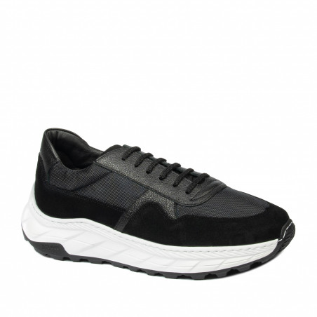 Pantofi casual/sport  barbati 986 negru combinat