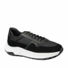 Pantofi casual/sport  barbati 986 negru combinat