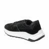 Pantofi casual/sport  barbati 986 negru combinat