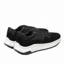 Pantofi casual/sport  barbati 986 negru combinat