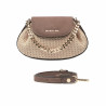 Geanta dama de umar 027g bufo latte combinat rafie