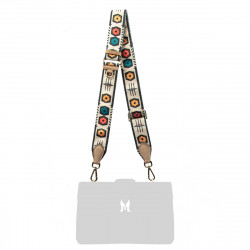 Curea de umar (chinga) 101g multicolor+bufo latte
