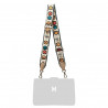 Curea de umar (chinga) 101g multicolor+bufo latte
