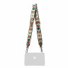 Curea de umar (chinga) 101g multicolor+bufo cafe