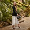 Sandale dama 1317 negru velur lifestyle