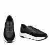 Pantofi casual/sport  barbati 986 negru combinat