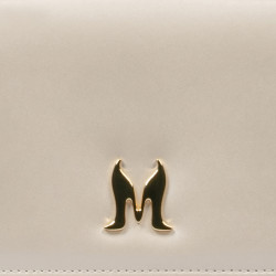 Női váll táska 029g bézs szatén