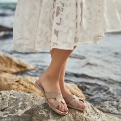 Női szandál 5111 homok lifestyle