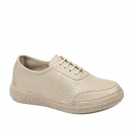 Női mokaszin 6090 homok