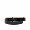 Curea dama 41-1m croco lac negru
