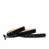 Curea dama 41-1m croco lac negru