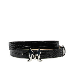 Curea dama 41-1m croco lac negru
