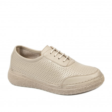 Női mokaszin 6090m homok