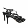 Sandale dama 1342 negru velur