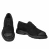 Pantofi casual barbati 989 negru velur