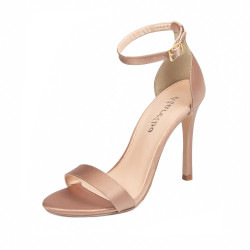 Sandale dama 1349 satin nude