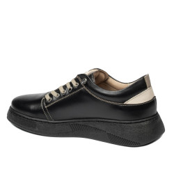 Pantofi sport adolescenti 8006 negru combinat