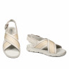 Sandale barbati 364 bej combinat