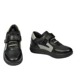 Pantofi copii 2027 negru combinat