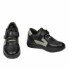 Pantofi copii 2027 negru combinat