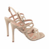 Sandale dama 1345 bej velur