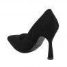 Pantofi eleganti dama 1322 negru antilopa