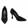 Pantofi eleganti dama 1322 negru antilopa