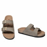 Sandale dama 5117 nabuc nisip