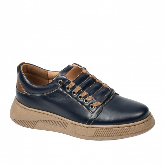 Pantofi sport adolescenti 8006 indigo combinat Pantofi sport adolescenti 8006 indigo combinat