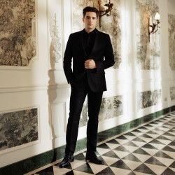 Elegáns férfi cipő 985 fekete florantic lifestyle