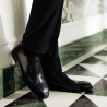 Pantofi eleganti barbati 985 negru florantic lifestyle