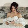 Sandale dama 1352 satin alb lifestyle