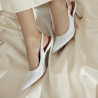 Sandale dama 1352 satin alb lifestyle