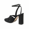 Sandale dama 1347 negru velur