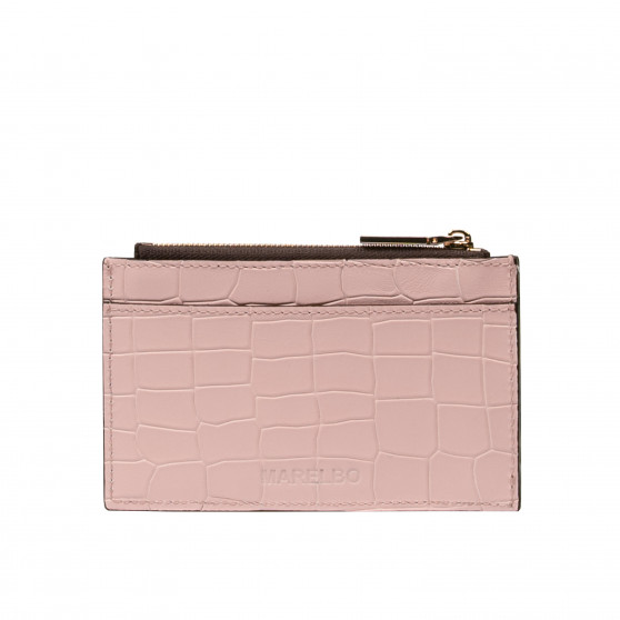 Portcard 209g croco roz pudra Portcard 209g croco roz pudra