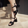 Sandale dama 1307 negru lifestyle