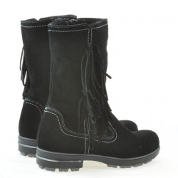 Cizme copii 3208 negru velur