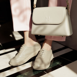 Női mokaszin 6090 homok lifestyle