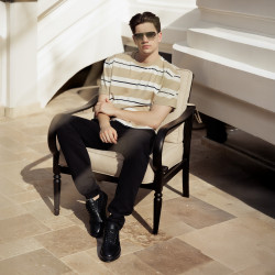 Férfi casual/sport cipő 983 fekete lifestyle