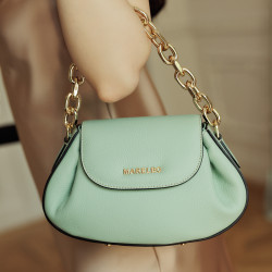 Geanta dama de umar 027g mint green lifestyle