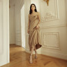 Sandale dama 1337 nisip velur lifestyle