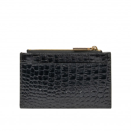 Portcard 209g croco lac negru