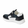 Pantofi copii 2027 indigo combinat
