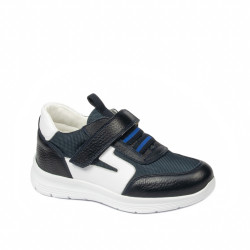 Pantofi copii 2027 indigo combinat
