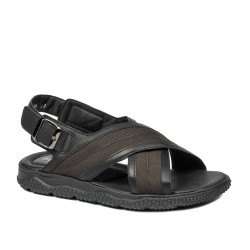 Sandale barbati 364 negru combinat