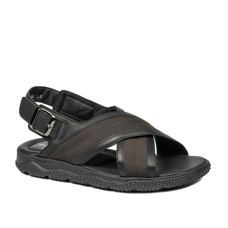 Sandale barbati 364 negru combinat