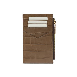 Portcard 209g croco barna