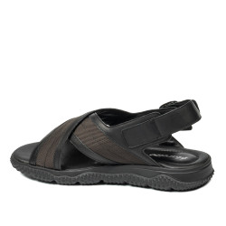 Sandale barbati 364 negru combinat